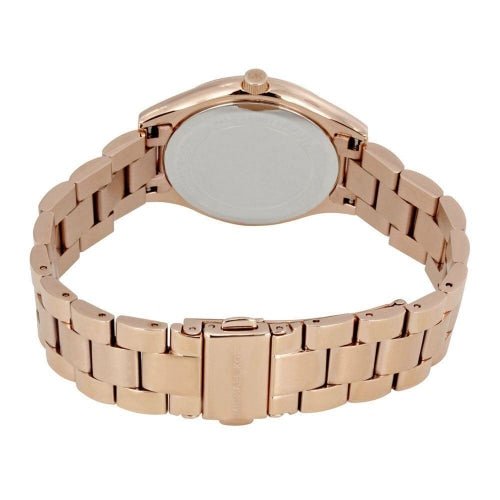 Michael Kors Ladies Slim Runway Rose-Gold Watch - MK3513 - Image 2